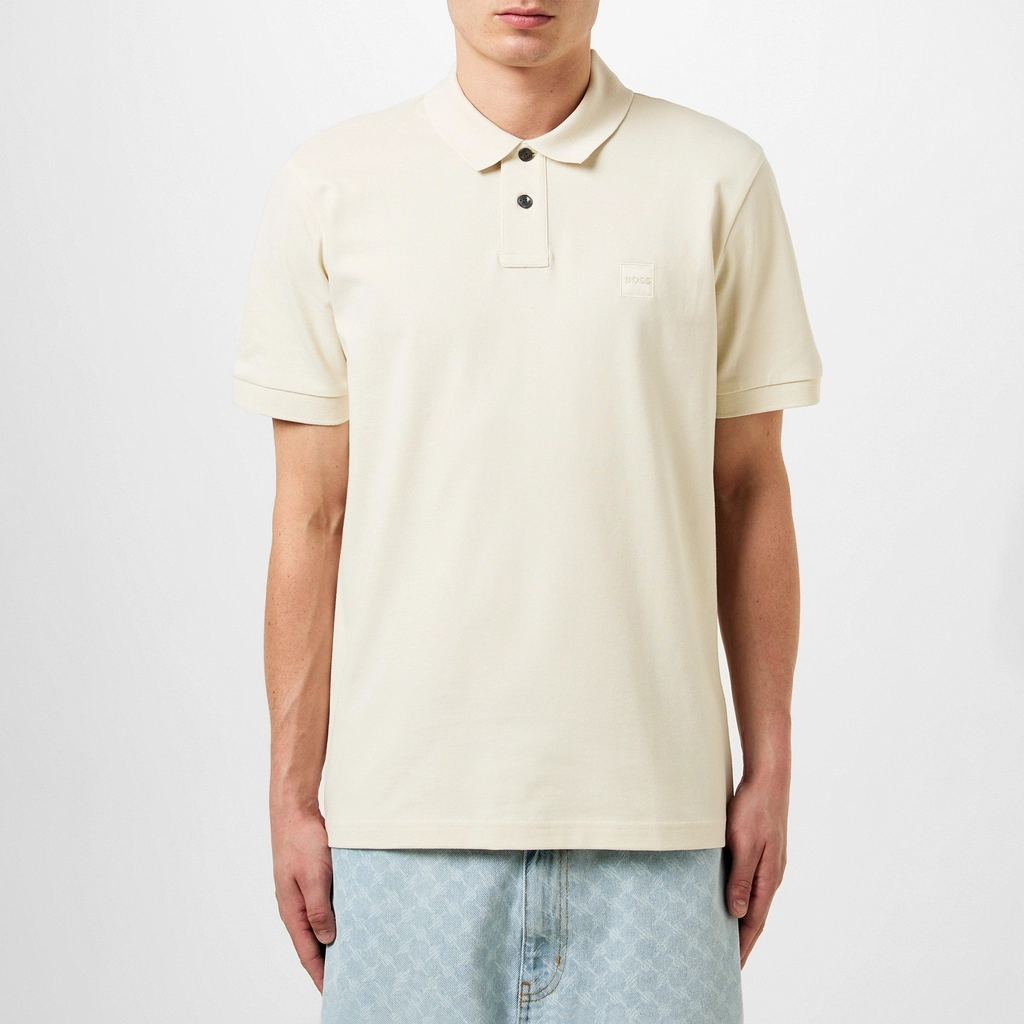 Hugo Boss Passenger Piqué Polo Top - Open White 131